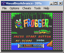 Title Screen GG Mask Off